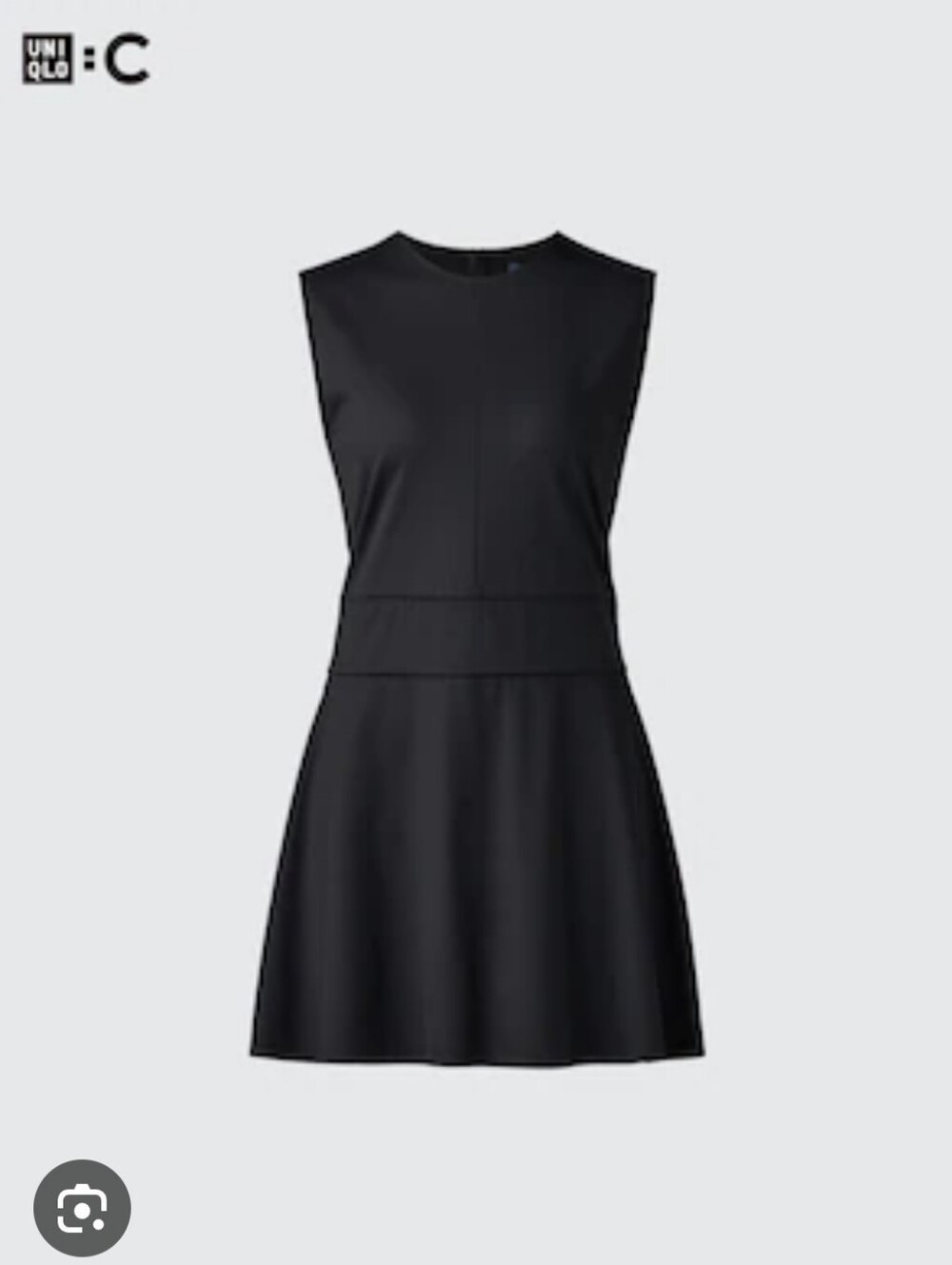 UNIQLO C I S Airism Active Dress I black